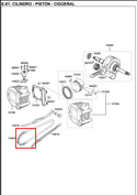 CADENILLA SCR 2X3 94L AGILITY ORIGINAL - Mundimotos