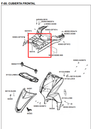 PISO AGILITY 125RS ORIGINAL - Mundimotos