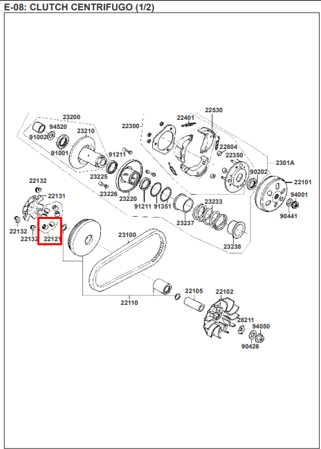 ROLLER SETX6 14GRS AGLITY125 ORIGINAL - Mundimotos