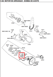 CLUTCH ARRANQ AGIL/DYNMC/CITY ORIGINAL - Mundimotos
