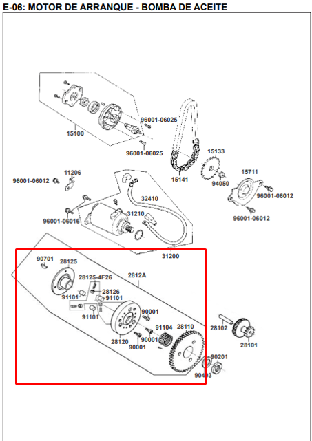 CLUTCH ARRANQ CTO AGIL/CITY ORIGINAL - Mundimotos