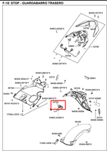 Cargar imagen en el visor de galería, LUZ PLACA AGILITYRS/NAKED ORIGINAL - Mundimotos
