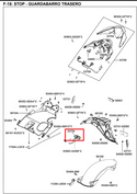 LUZ PLACA AGILITYRS/NAKED ORIGINAL - Mundimotos