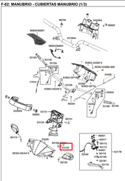 SOPORTE MANUBRIO AGILITY NAKED ORIGINAL - Mundimotos