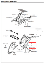 Cargar imagen en el visor de galería, TAPA NUMERO CHASIS AGILITY ORIGINAL - Mundimotos
