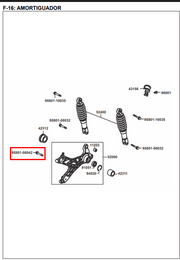 TORNILLO MOFLE AGLITY125/LIKE ORIGINAL - Mundimotos