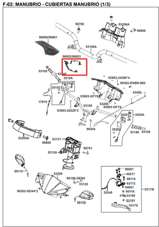 SOPORTE CORTA RH AGILITY XTREM ORIGINAL - Mundimotos