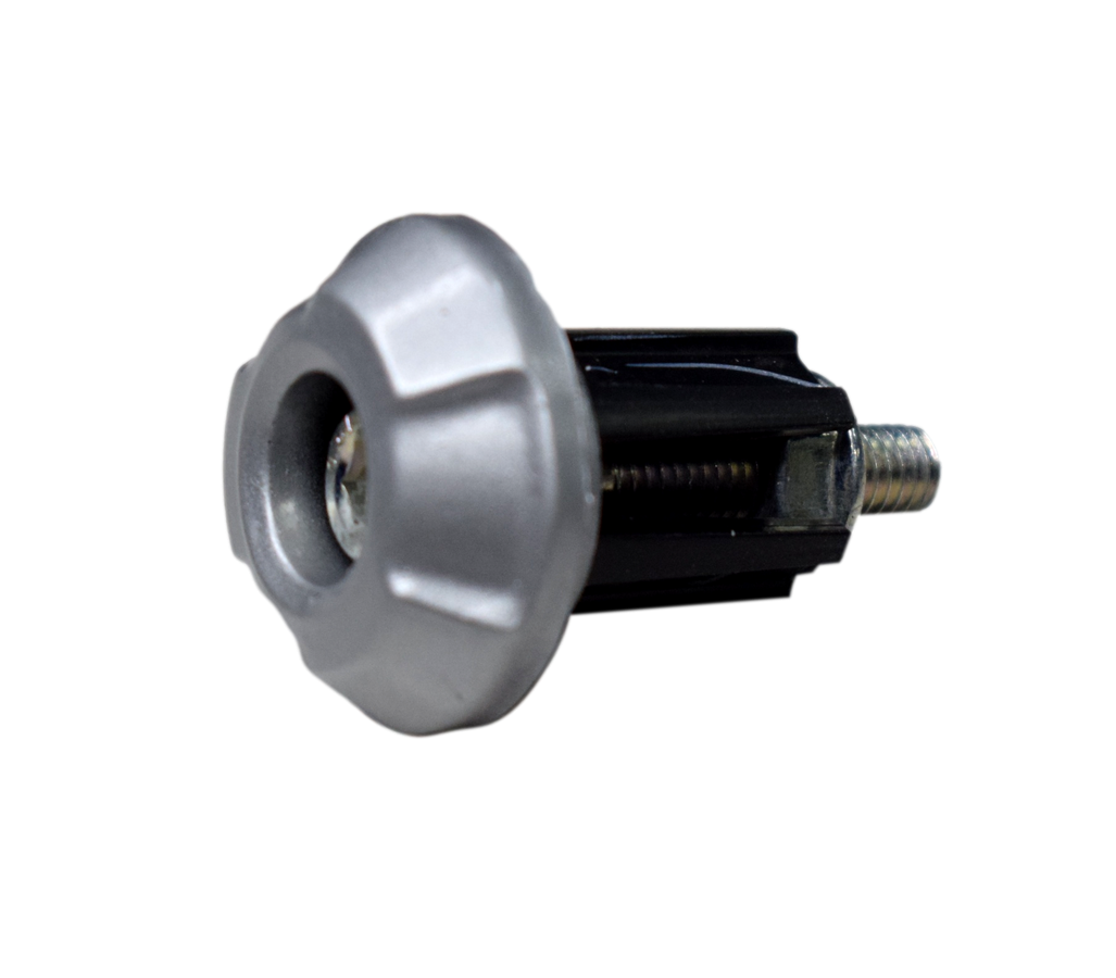 TAPON MANUBRIO FZ16/AC150B CROMADO ORIGINAL - Mundimotos