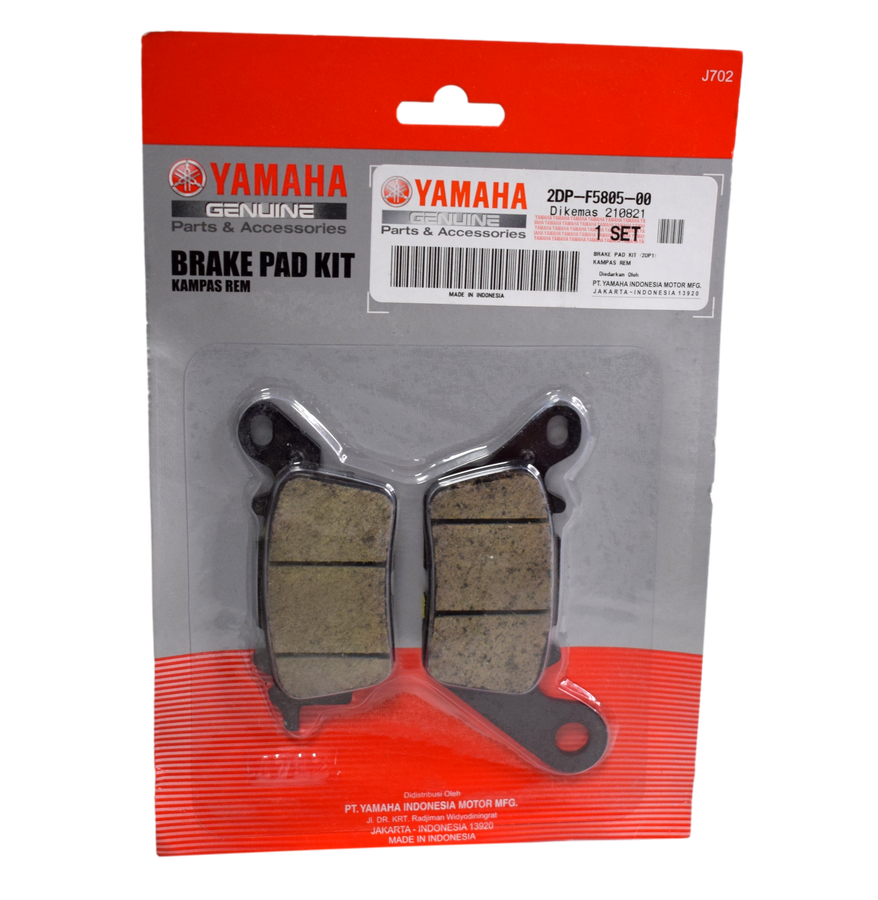 Pastilla Freno Delant Yamaha Crypton 115 Fi - T115Fi Original - Genuine parts - Mundimotos
