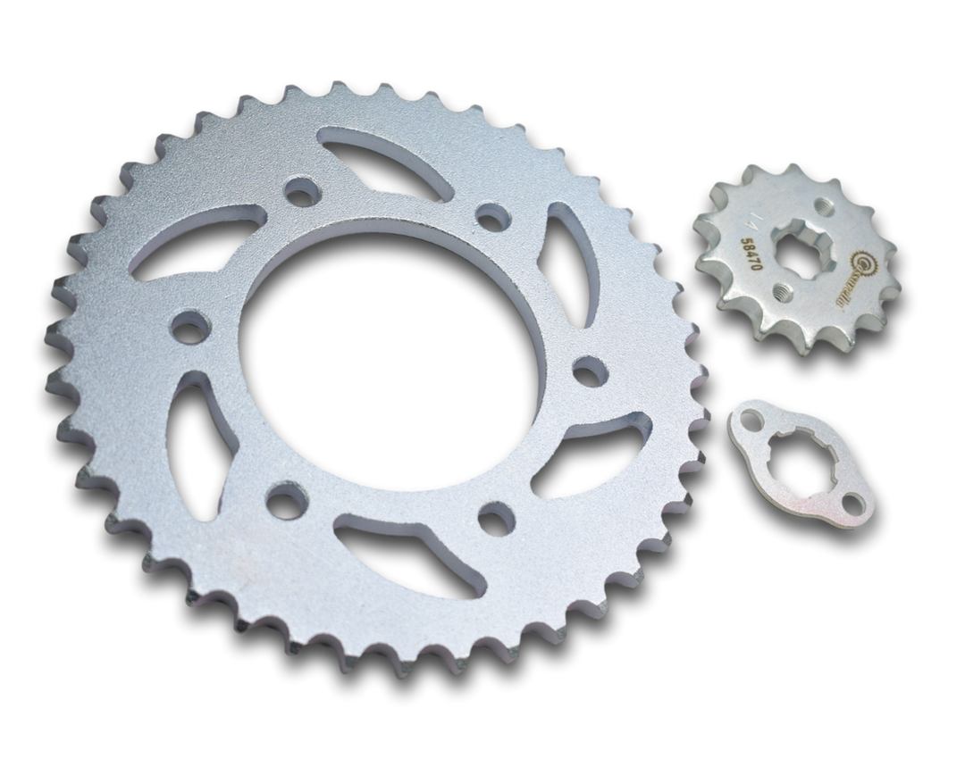 Kit Sprocket Yamaha Fz16 14/40 Generico Cassarella - Mundimotos