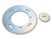 Kit Sprocket Yamaha Xt600 15/45 Generico Cassarella - Mundimotos