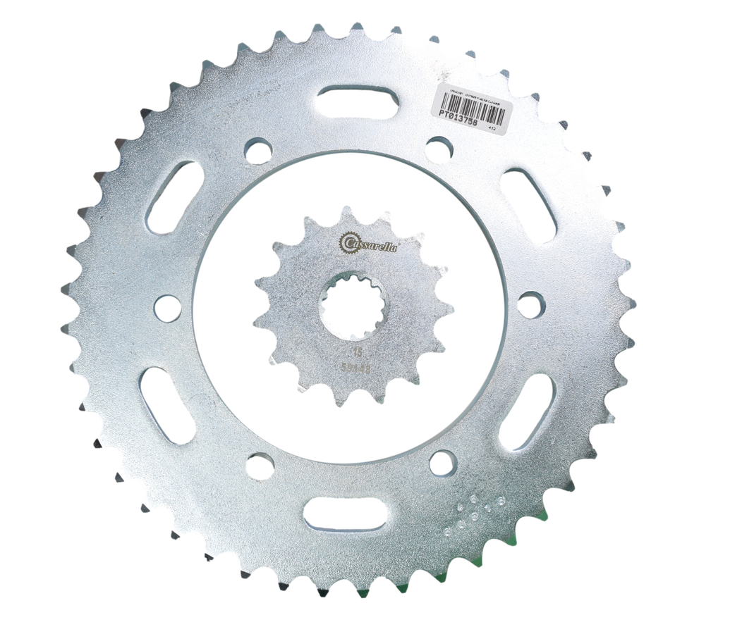 Kit sprocket yamaha Xt660 15/45 generico cassarella - Mundimotos