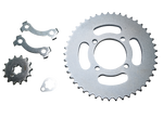 Cargar imagen en el visor de galería, Kit Sprocket 14/45 Yamaha Libero 125 Yd125 Generico Cassarella - Mundimotos