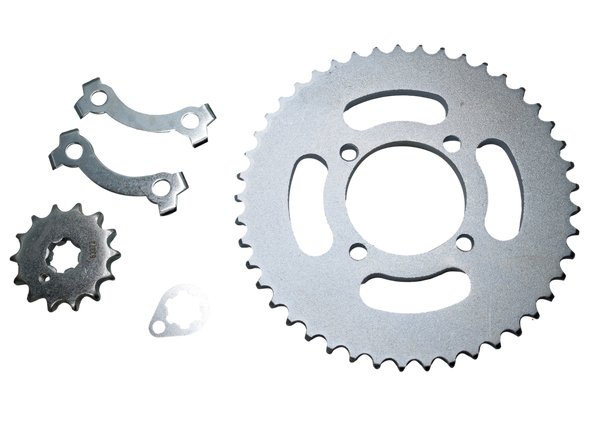 Kit Sprocket 14/45 Yamaha Libero 125 Yd125 Generico Cassarella - Mundimotos