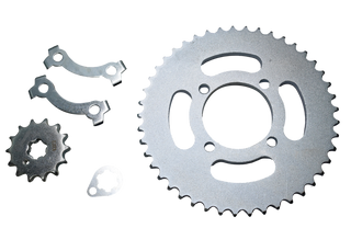Kit Sprocket 14/45 Yamaha Libero 125 Yd125 Generico Cassarella - Mundimotos